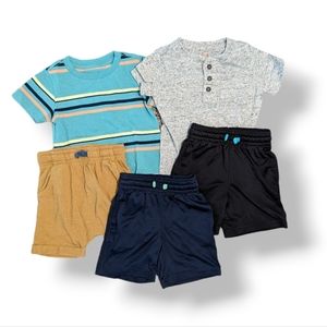 Cat & Jack Boys 2T Top and Shorts Bundle